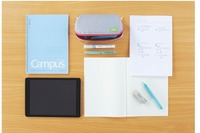 狭い机や通学中でも使いやすい「キャンパス ソフトリングノート」発売 画像
