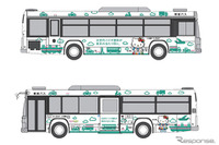 都営バスにバイオ燃料、58両が運行…キティちゃんも応援