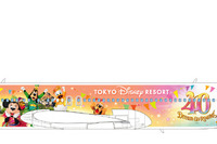 TDR40周年記念の特別塗装機、JAL国内線に6/9より就航 画像