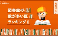 東京23区、図書館の数が多い区ランキング…1位は世田谷区 画像