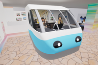 ディズニー、モノレール車両を展示「Enjoy the ride! Resort Liner」11/1から 画像