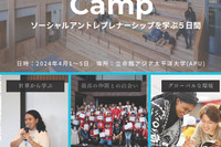 【春休み2024】高校生対象「One Junior World Spring Camp」1/31締切