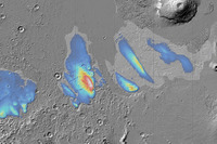 火星の赤道地下に大量の氷がある可能性…15年前の探査機データ再調査
