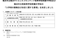 【中学受験2025】横浜サイフロ・南附中・県立中、適性検査2/3 画像