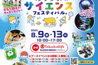 【夏休み2024】岡山理科大「ワクワクサイエンスフェスティバル」8/9-13 画像