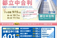 【中学受験2013】小6対象、都立中学合格判定模試…10/7、11/3開催 画像