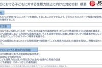 JSPO、子供への性暴力防止方針を策定