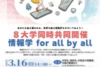 国立8大学共同の情報学イベント…オンライン＆対面3/16 画像