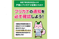 ハガキが届いたら要確認！戸籍フリガナの変更は1年以内に