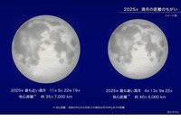 今夜スーパームーン、2025年最大の満月…天気は？
