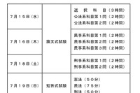 2026年司法試験の日程発表、オンライン出願を導入…法務省