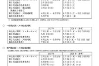 2027年「国家公務員採用試験」日程1か月前倒し