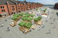 高さ3m「トマトの森」横浜に4/10より出現…カゴメの体験イベント