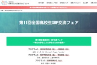 「全国高校生SBP交流フェア」発表団体・見学団体募集