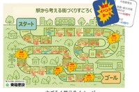 街づくりを学ぶすごろくを無料でダウンロード…防災や街の仕組みを知る