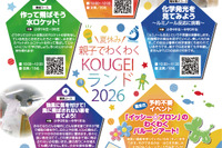 【夏休み2026】東京工芸大「親子でわくわくKOUGEIランド」先着受付