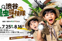 【夏休み2026】世界のカブトムシ・クワガタ大集合、渋谷で昆虫探検…自由研究にも