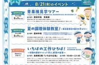 【夏休み2026】豊洲千客万来「親子で学ぶ中央卸売市場」8/21-22