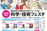 最先端技術から高校生の研究成果まで「科学・技術フェスタ」3/16-17 画像