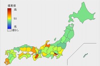 高3生1,000人あたりの東大合格者数、最多は「東京都」…とどラン調べ 画像