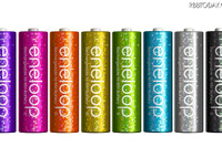 ラメ入り8色セットの充電池「エネループ」……発売5周年記念 画像
