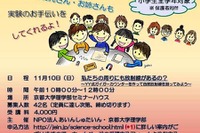 京大で親子理科実験教室、放射線測定器で自然の放射線を知ろう11/30 画像