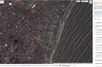 フィリピン台風の傷跡、Googleが衛星写真を公開 画像