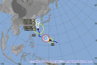 【台風12号】7/31夜に沖縄へ最接近 画像