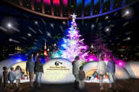 六本木ヒルズの「天空のクリスマス2014」、高さ5メートルのツリーなど 画像