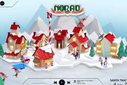 クリスマスイブはサンタ追跡…NORADやグーグルで配信
