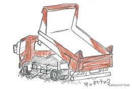 【夏休み2023】極東開発工業「ゆめのはたらく自動車」イラスト募集