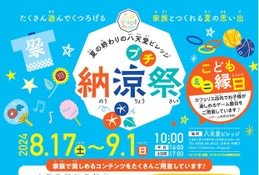 【夏休み2024】体験型 食のテーマパーク「プチ納涼祭」広島