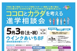 【大学受験】看護・医療・福祉系進学相談会、5/3名古屋