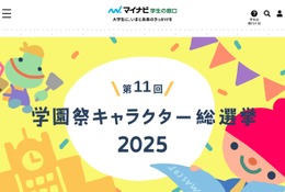 学園祭キャラクター総選挙、投票受付中…名大が現在首位