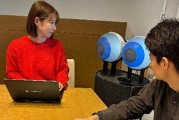 ロボットと目で会話…関大が「瞳ディスプレイ」開発