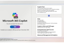 教育機関向け「Microsoft 365 Copilot」月額18ドルで提供…無償AI機能も