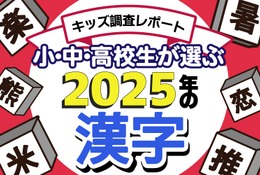 小中高生が選ぶ2025年の漢字、1位「米」初のランクイン 画像