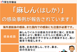麻しん感染拡大防止へ、神奈川県が接触者向け無料ワクチン接種