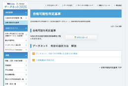 【共通テスト2026】データネット「合格可能性判定基準」…東大（理三）合格可能性60％ラインは930点