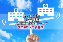 【中学受験】脱・偏差値の志望校選び最新マップ…プロ201人の新基準 画像