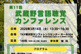 武蔵野大「言語聴覚カンファレンス」3/14…専門家4名が登壇 画像