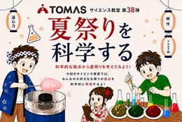 【夏休み2026】TOMAS、夏祭りを科学するサイエンス教室7/1-8/31 画像