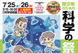【夏休み2026】約70の体験「科学の祭典」科学技術館7/25-26 画像