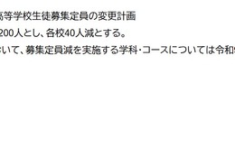 【高校受験2028】熊本県、県立高の募集定員見直し…熊本・第二など5校で各40人減