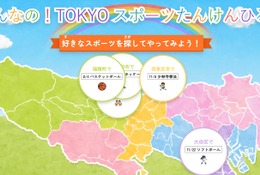 東京都、子供向けスポーツ情報ポータル開設…アーバンスポーツも掲載 画像