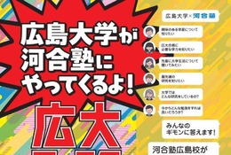【大学受験】広島大学×河合塾「広大フェスタ」9/13 画像