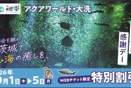 大洗水族館「東京都民の日」にあわせて割引キャンペーン