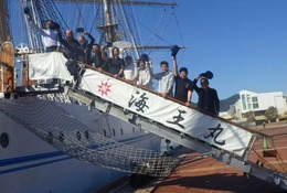 帆船「海王丸」国内体験航海11月、高校生以上募集 画像
