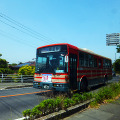 九十九里鉄道の東金駅行き路線バス