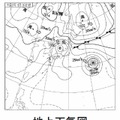 気象実況（地上天気図）